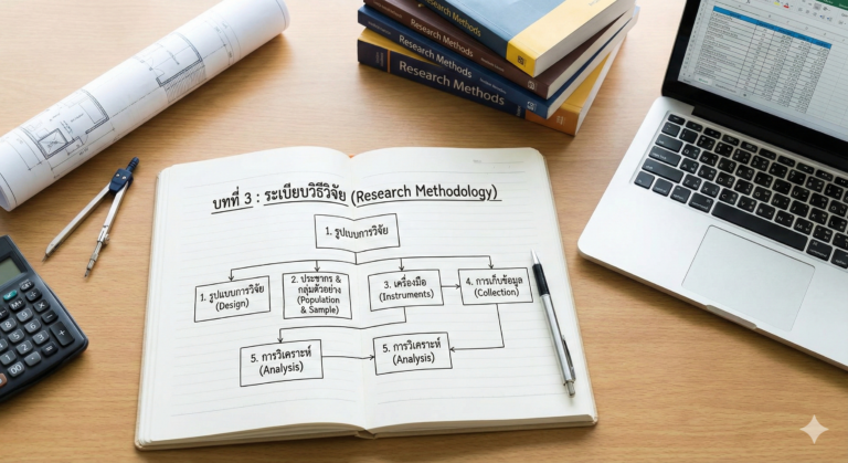 การเขียนระเบียบวิธีวิจัย_รับทำวิจัยด่วน