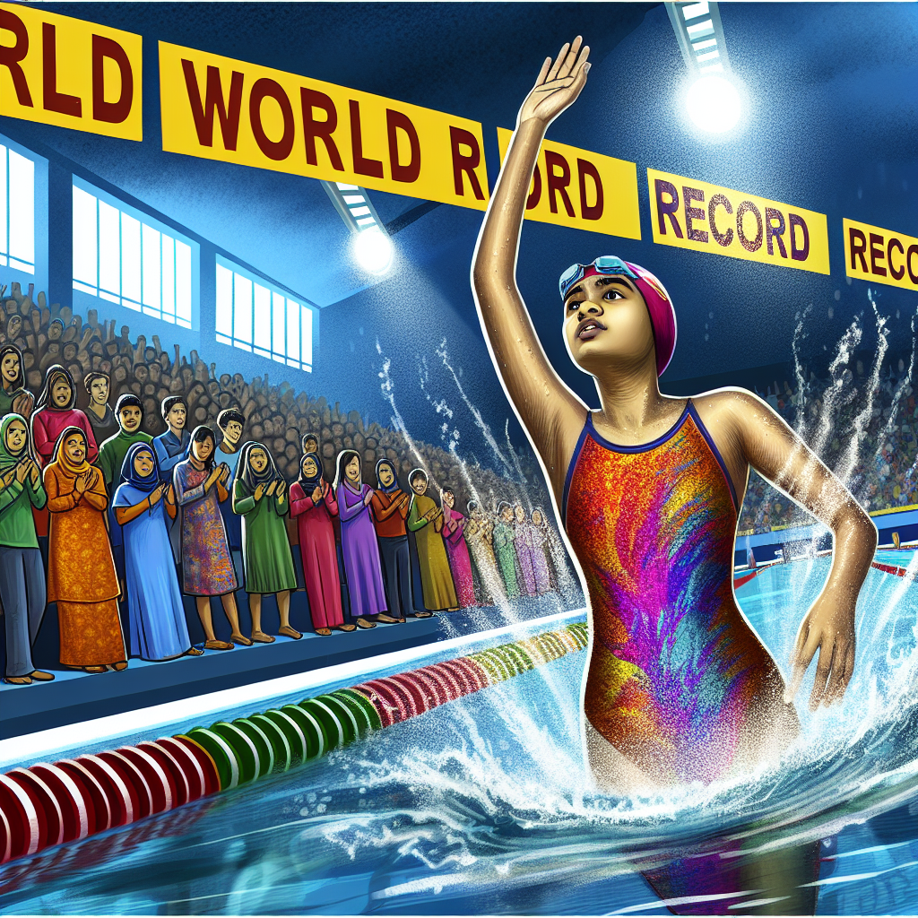 สู่ความเป็นเลิศ: นักว่ายน้ำวัยรุ่นทำลายสถิติโลกในเวลาเพียงสี่วัน!